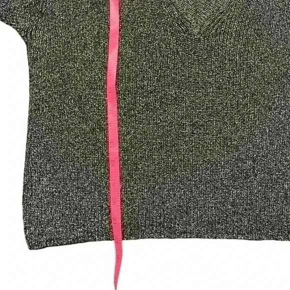 NWT Melrose And Market Gold and Black Knit Sweater, Size S - Picture 5 of 6